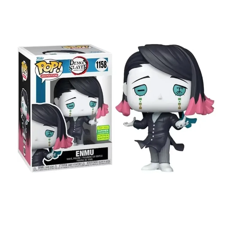 Фото Фигурки Funko Demon Slayer, ограниченная серия Sanemi Shinazugawa Kyojuro Rengoku, модель игрушки, украшение для рабочего стола, праздничные подарки №2