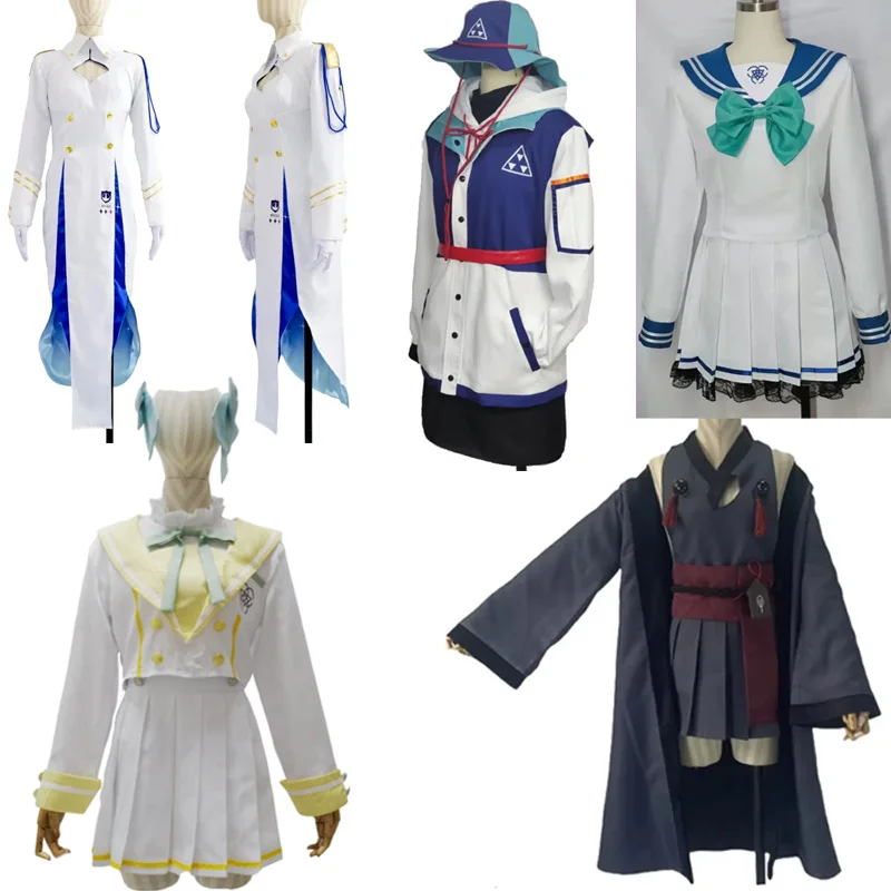 Архив Kurimura Airi Sailor Suit Кагами Чихиро Косплей Yabuki Syuro Kokuriko Iwabitsu Ayumu enndo Simoko Костюмы Наборы