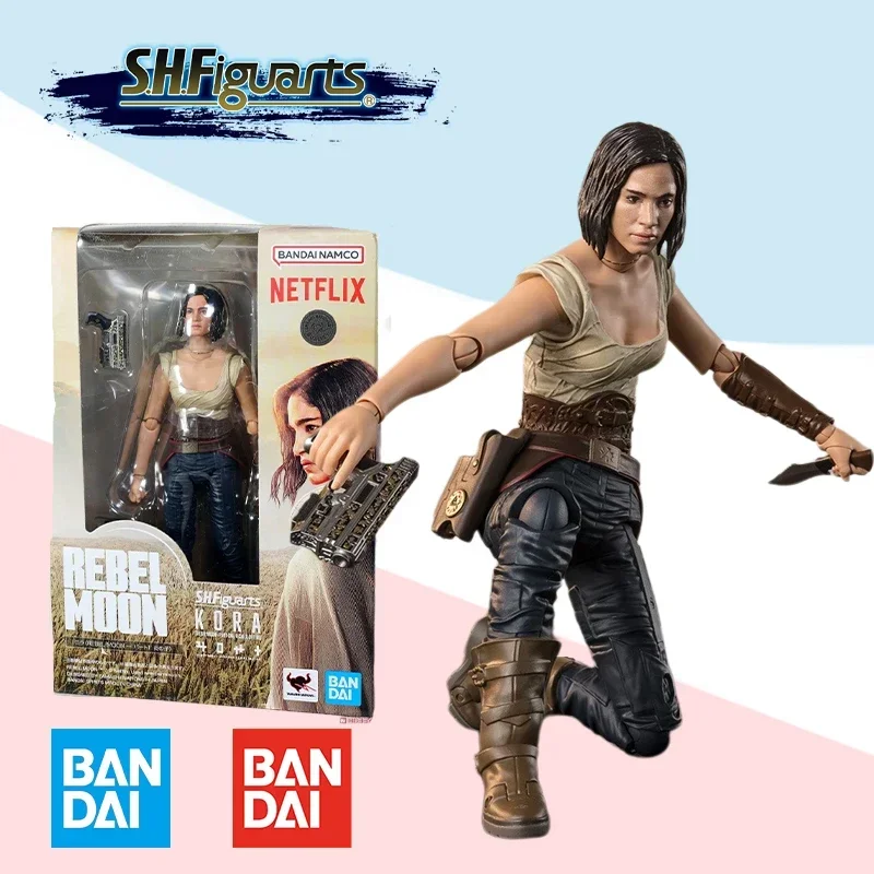 Bandai S.H.Figuarts SHF Kora Rebel Moon Part One A Child of Fire Полный комплект аниме из ПВХ Готовая игрушка в подарок для детей
