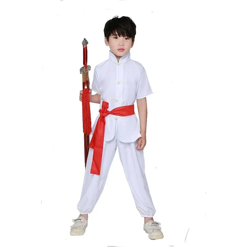 Фото Униформа традиционной китайской кухни KungFu para niños и ниñas, conjunto traje Wushu, сайт фольклорной тай-чи, t №4