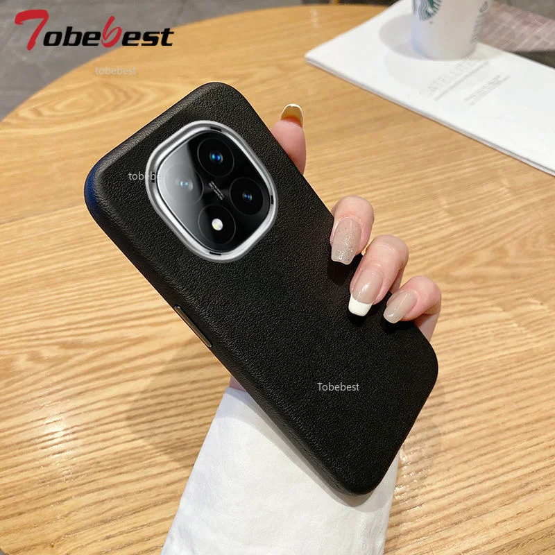 Фото Кожаный силиконовый чехол с текстурой для Xiaomi POCO X7 X6 X5 X3 NFC F6 F5 M6 M3 Pro 4G 5G Ультратонкий мягкий чехол для телефона №5