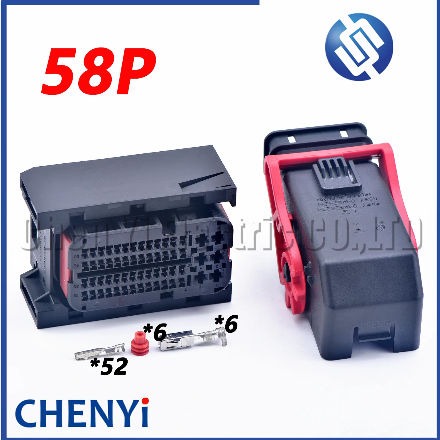 58 Pin/way Двойная муфта передачи, волновая коробка, компьютерная плата, разъем блока управления для Ford Fiesta Focus Buick Excelle Volvo Great Wall Haval