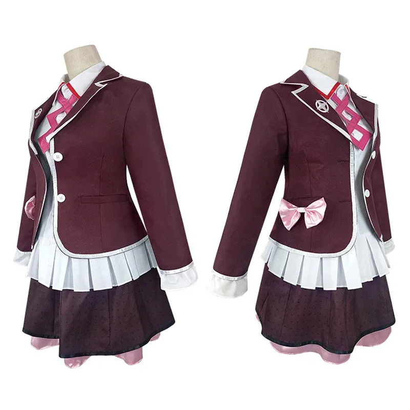 CyAnime Utsugi Kotoko Косплей Костюм Danganronpa Another Episode Ultra Despair Котоко's Wig Halloween Party Dressing Up
