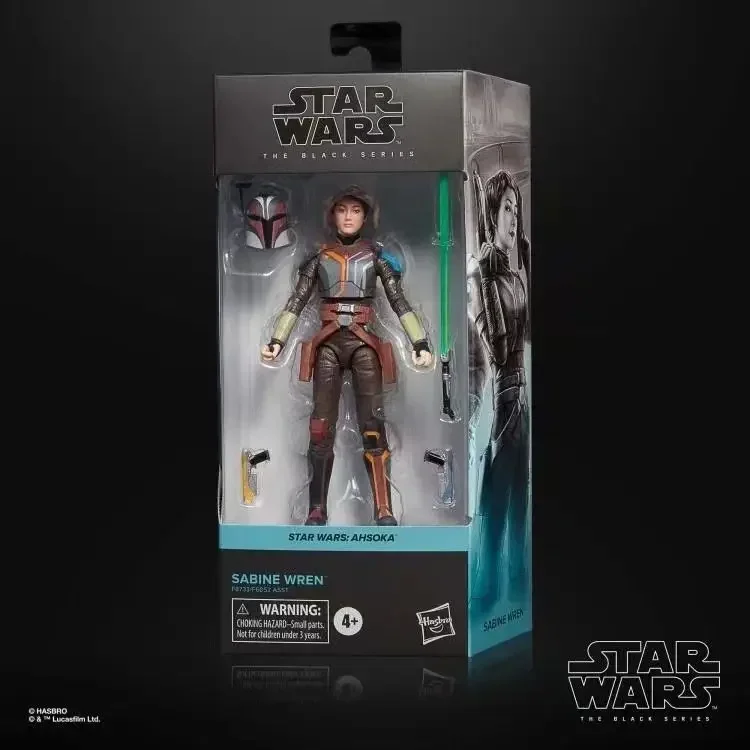 Новые Звездные войны: ahsoka живые экшн черная серия 6-дюймовая марка, Сабин Врен, лотал и т. д. фигурка Коллекционная модель игрушка модный подарок