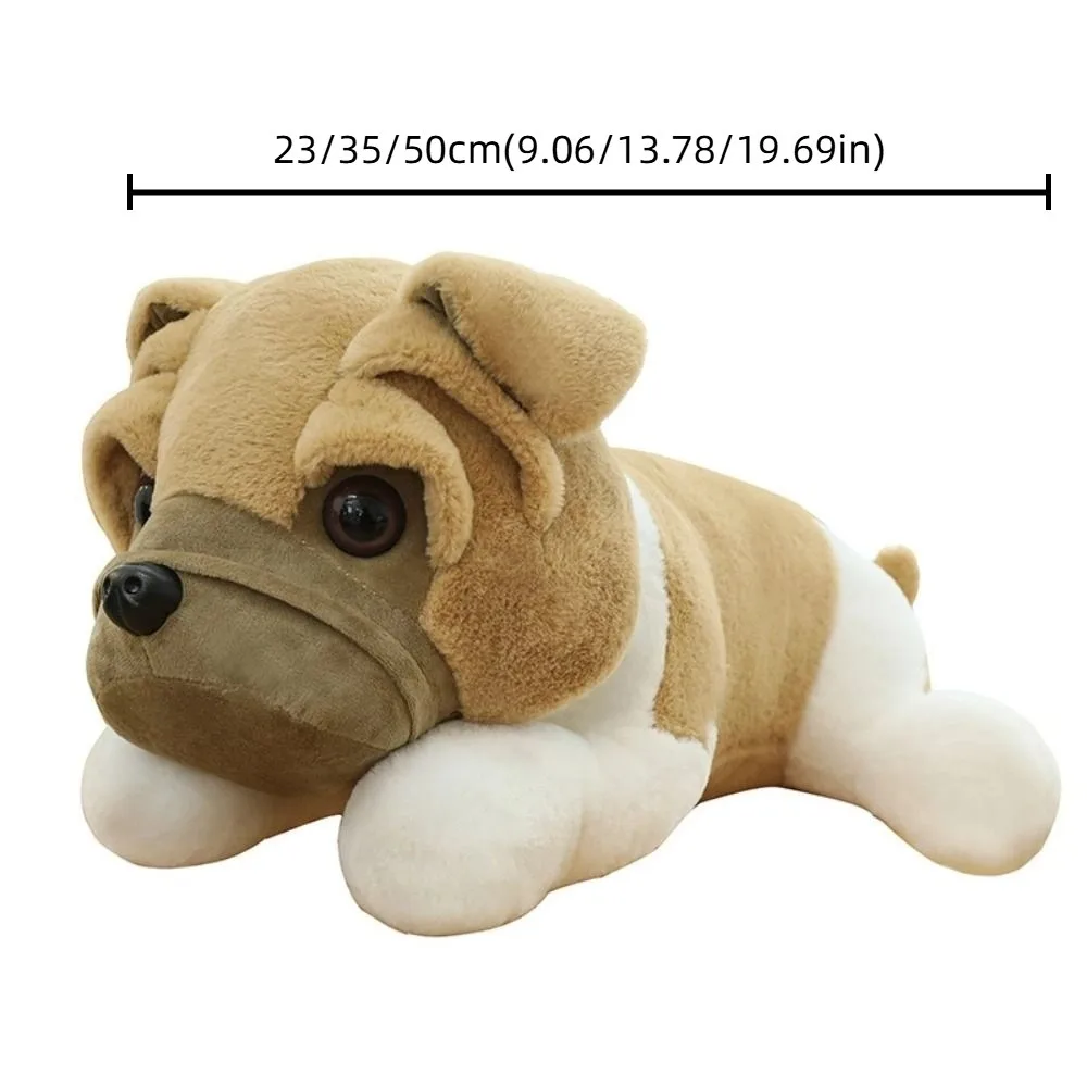 Толстые веки, плюшевая игрушка для собаки Shar Pei, лежащая полипропиленовая хлопковая плюшевая кукла для собаки Shar Pei, удобные мягкие игрушки с животными, детские игрушки (art.: 3920d0619fcf0) - 3920d0619fcf0