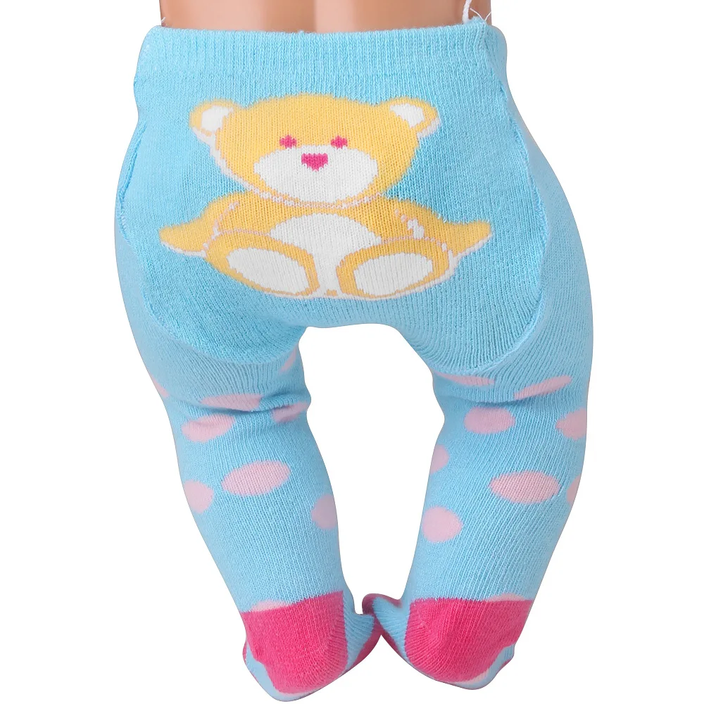 Фото Леггинсы для куклы Baby Born, повседневная одежда, аксессуары для кукол для куклы 17-18 дюймов и кукла реборн 43 см, наша поколение, игрушки для девочек №5