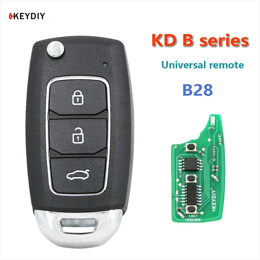 Универсальный пульт дистанционного управления Keydiy KD B28, 3 кнопки для детской/детской мини/детской Связки, программатор автомобильного ключа серии B для Honda Style