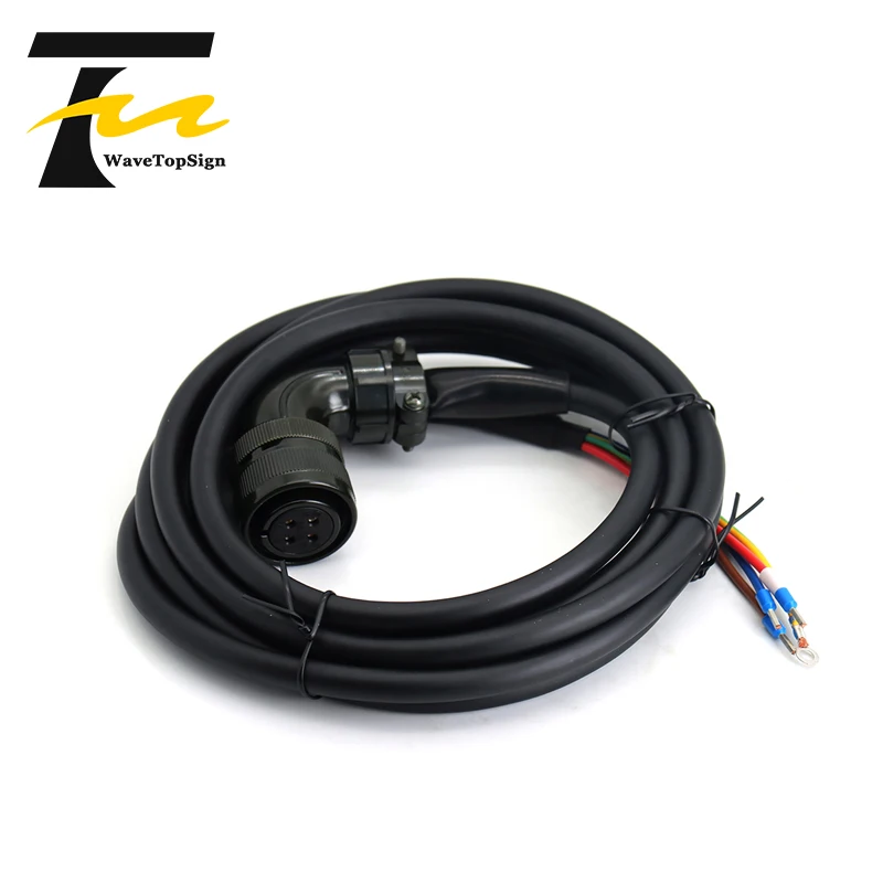 Кабель питания серводвигателя WaveTopSign JZSP-UVA302-03-E JZSP-UVA302-05-E JZSP-UVA302-08-E JZSP-UVA302-10-E для Yaskawa (art.: 3920ce01f9693) - 3920ce01f9693