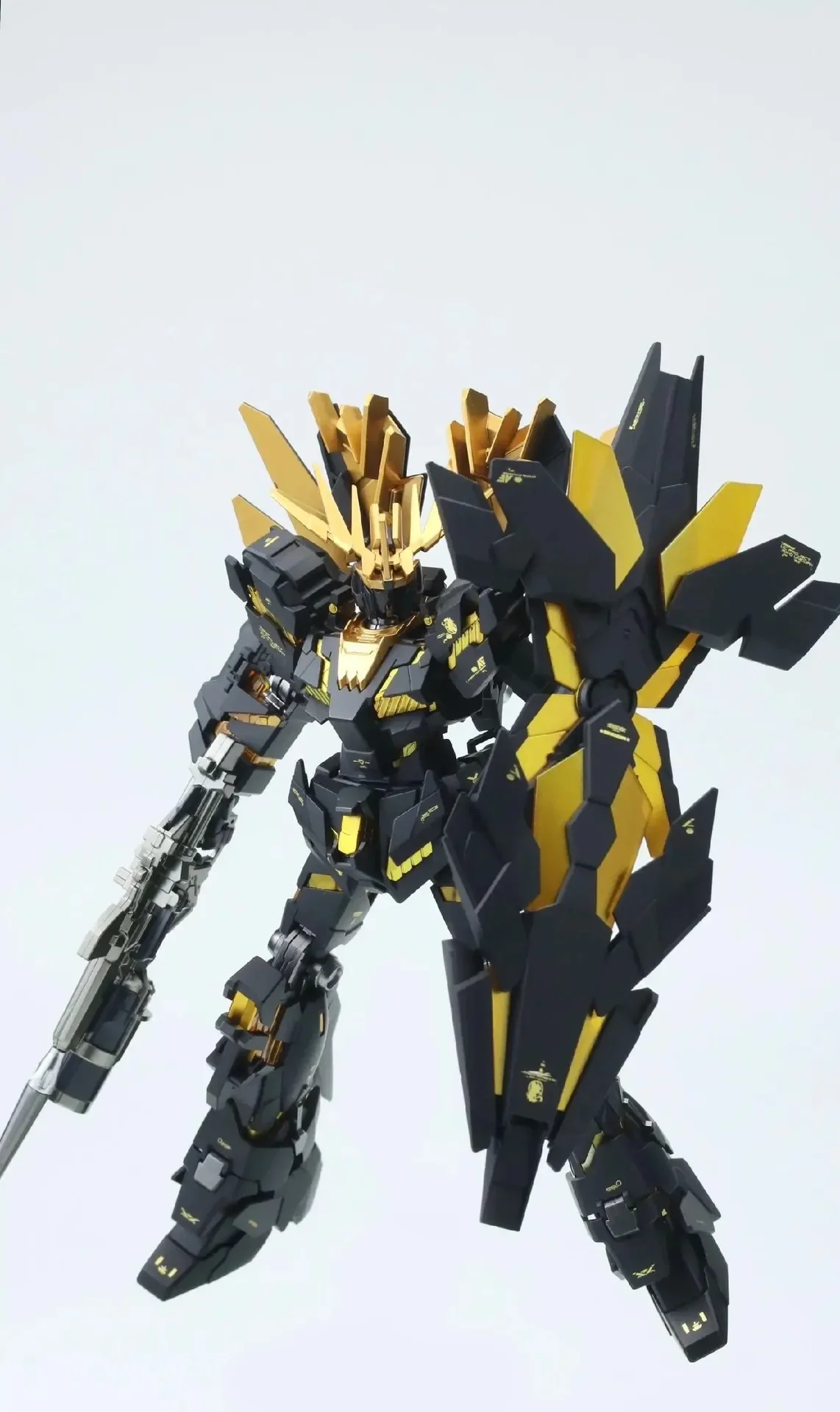 Фото XINGDONG HG 1/144 Единорог 02 Banshee Norn режим разрушения набор моделей в сборе фигурки роботов пластиковая модель детские игрушки №4