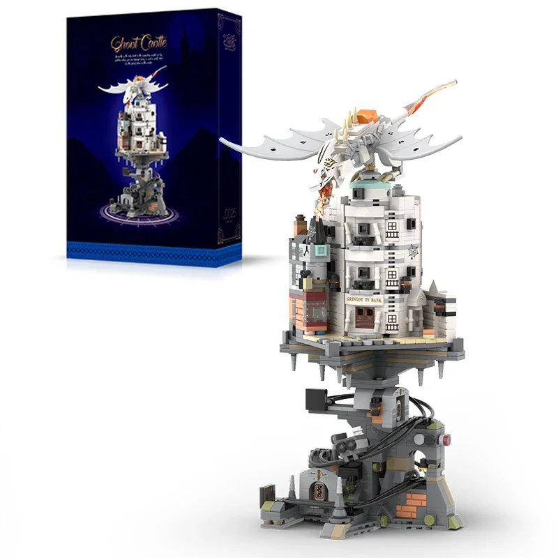 1056 шт., Детский конструктор MOC «Волшебная башня»