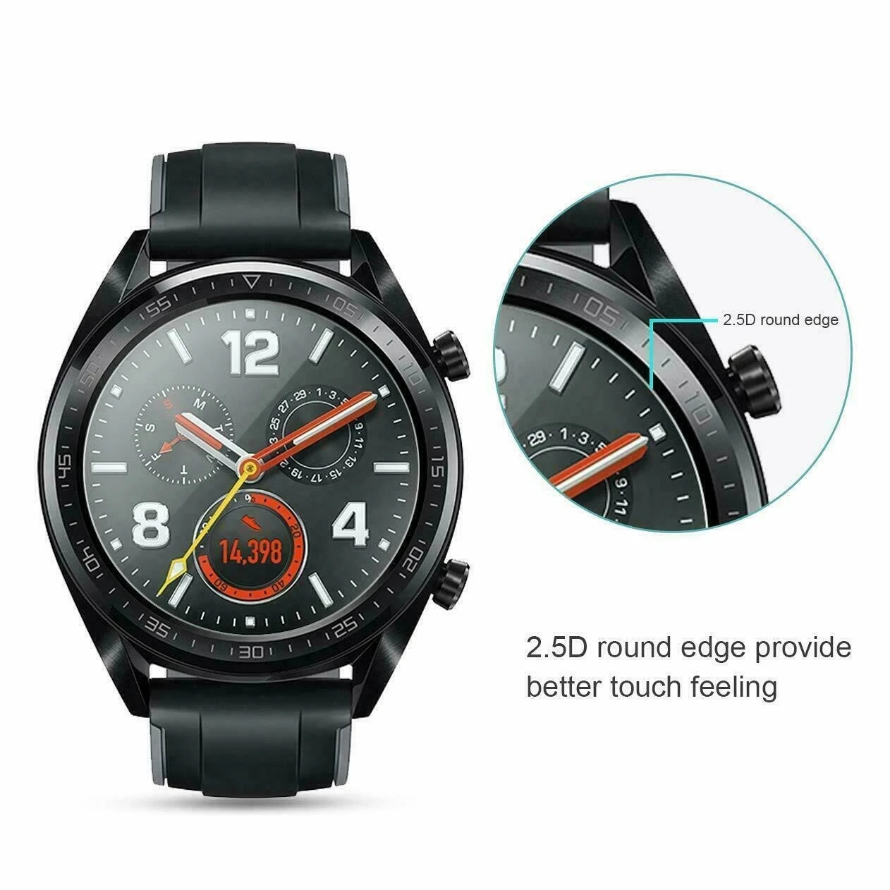 Фото 9H закаленное стекло для Huawei Watch GT 3 Pro 42 мм 43 мм 46 мм Защитная пленка для экрана Runner для Honor Watch Magic 2 46 мм защитная пленка №4