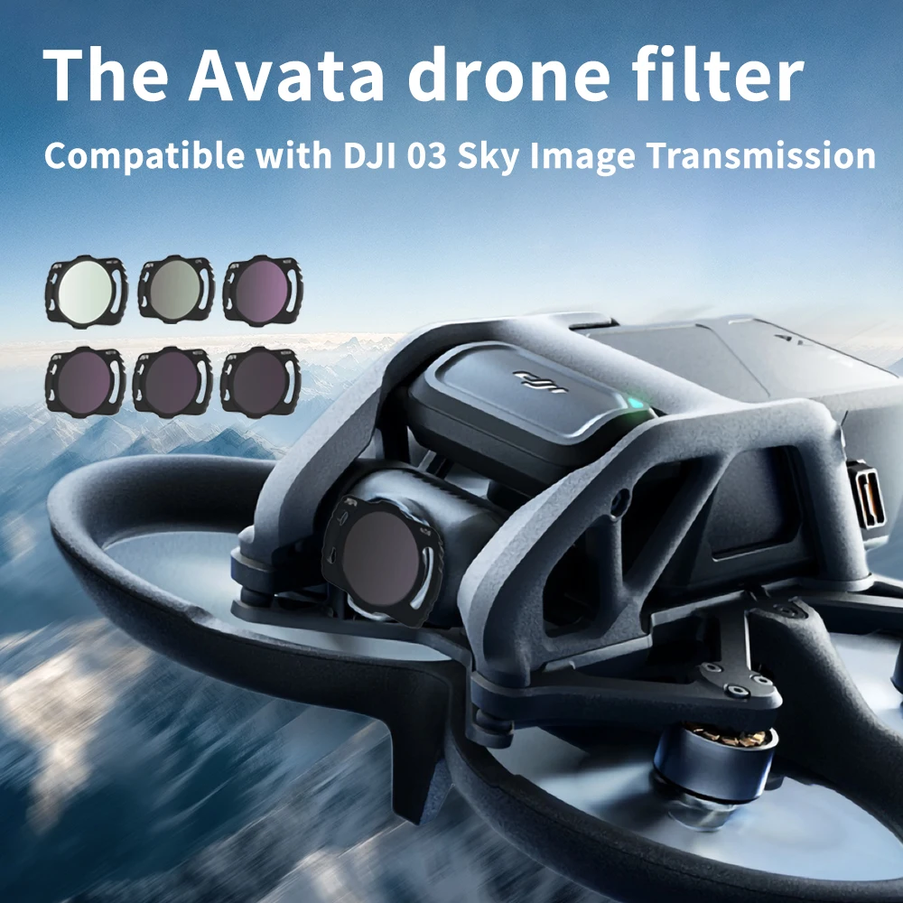 Регулируемый Фильтр для DJI Avata O3 Sky End ND Filter Set Camera Lens Filter Kit for Filter CPL NDPL MCUV Polarizer Accessories
