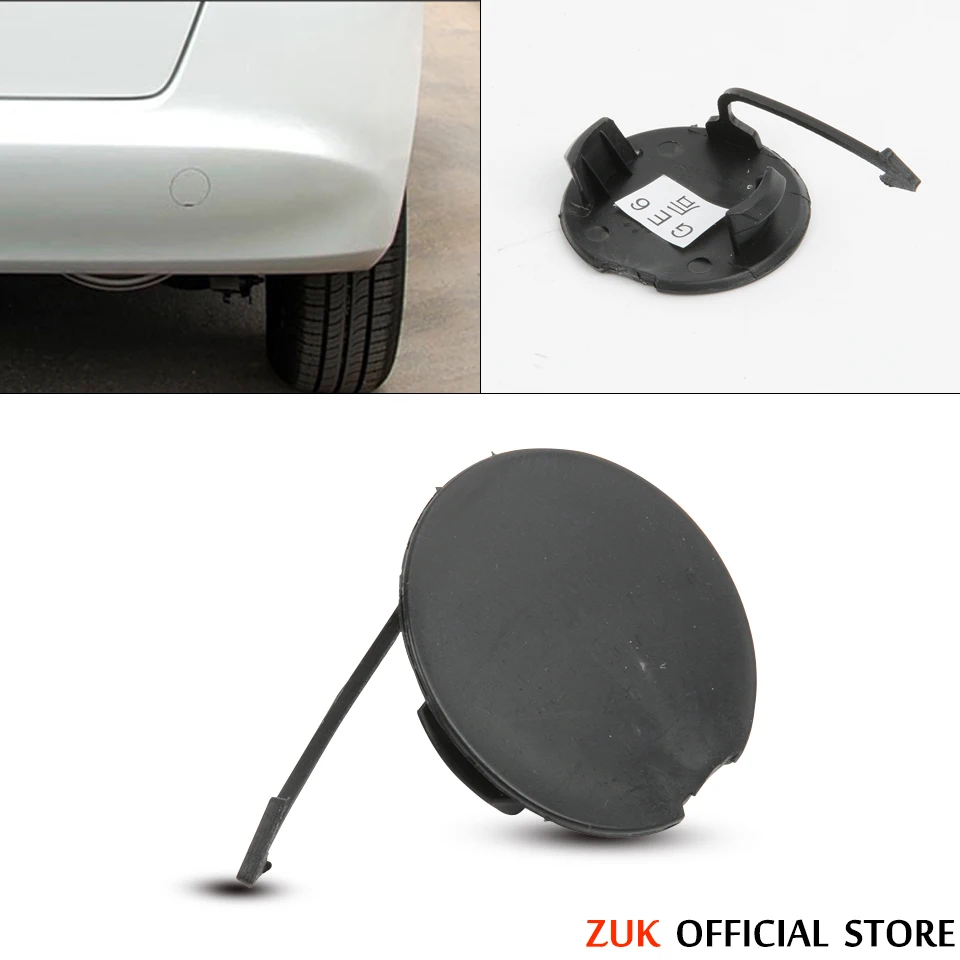 Фото ZUK для HONDA FIT JAZZ 2009 2010 2011 GE6 GE8 крышка буксировочного крюка заднего бампера OEM: 71504-TF0-000 без окраски №2