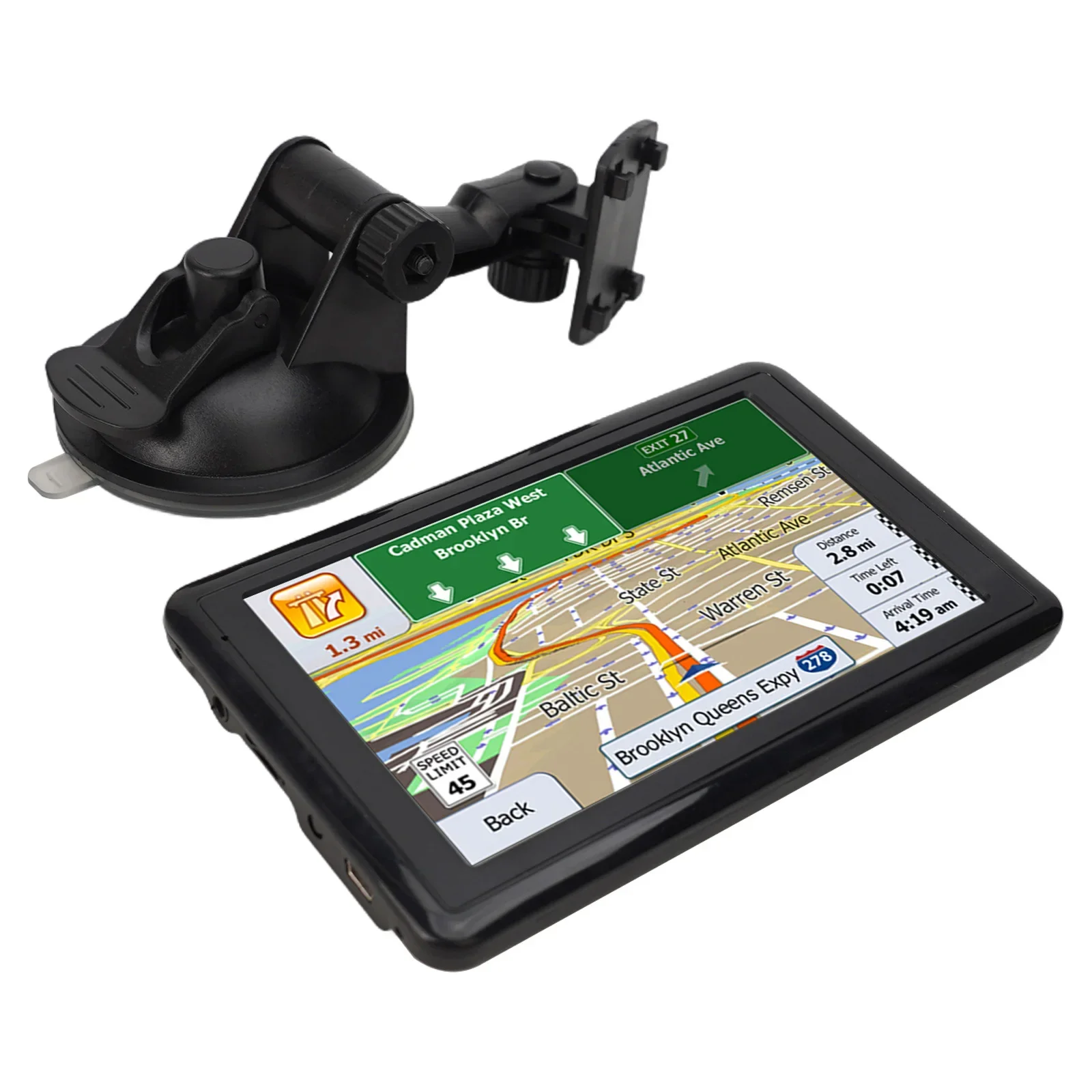 Автомобильный GPS-дисплей карты Автомобильный навигатор Устройство для автомобиля Для грузовика Поддержка TF 32 ГБ Автомобильный адаптер с питанием MTK MST2531 800 МГц (art.: 3920c9dc2a6ac) - 3920c9dc2a6ac