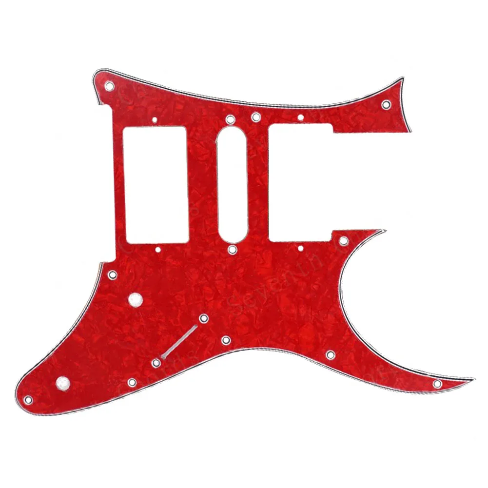 Фото Пикап для электрогитары HSH Pickguard 300*230*30 мм, 7 в, хамбакер, разные цвета, зеркальная Замена №4