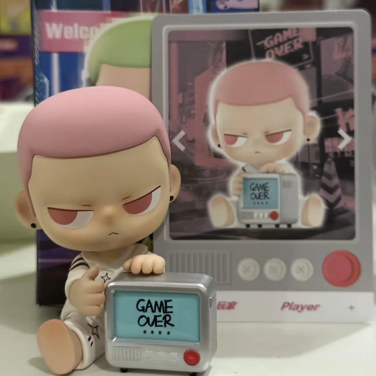POP MART Kubo Select Your Character Series Оригинальная слепая коробка Mystery Box Guess Bag Игрушки Кукла Симпатичная аниме-фигурка Настольное украшение Модные Слепой Коробка Игрушки