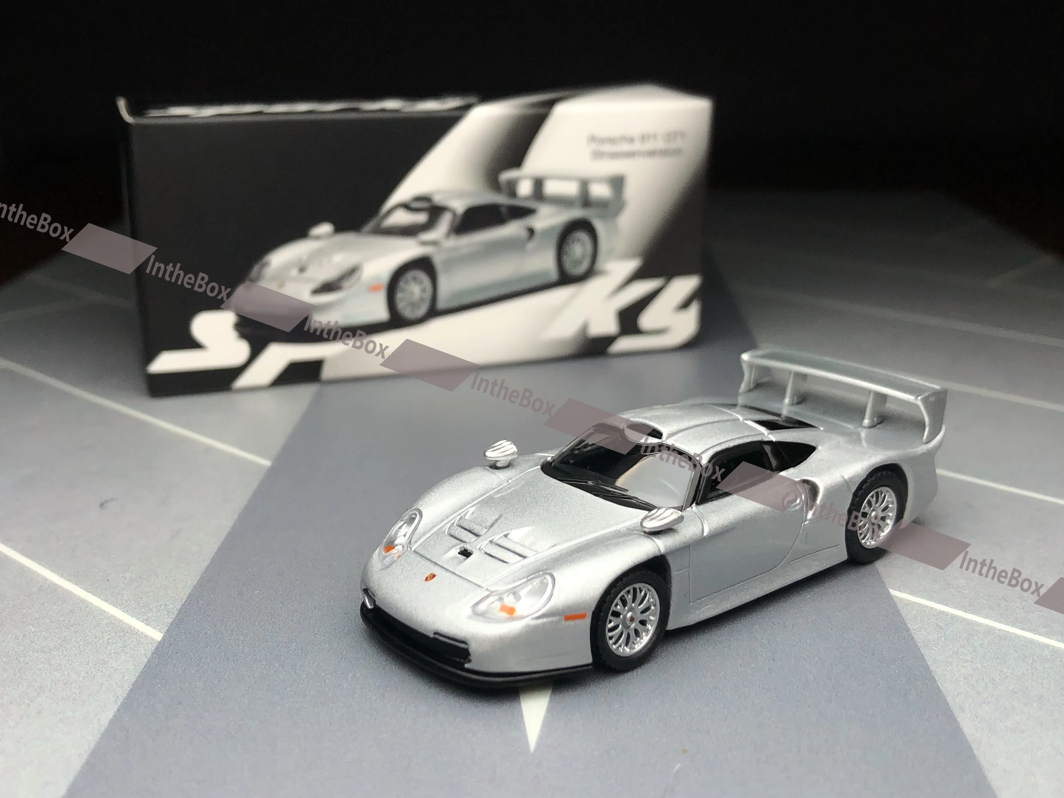 Sparky 1:64 911 GT1 Модель EVO, литая под давлением металлическая коллекция автомобилей, ограниченная серия, игрушки для хобби