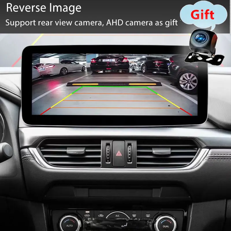 Фото Автомобильное радио, GPS-навигатор, 12,3 дюйма, Android, 8G, 128G, для Mazda 3 Axela 2014-2019, Wi-Fi, 4G, Carplay, аудио, видео, без DVD №3