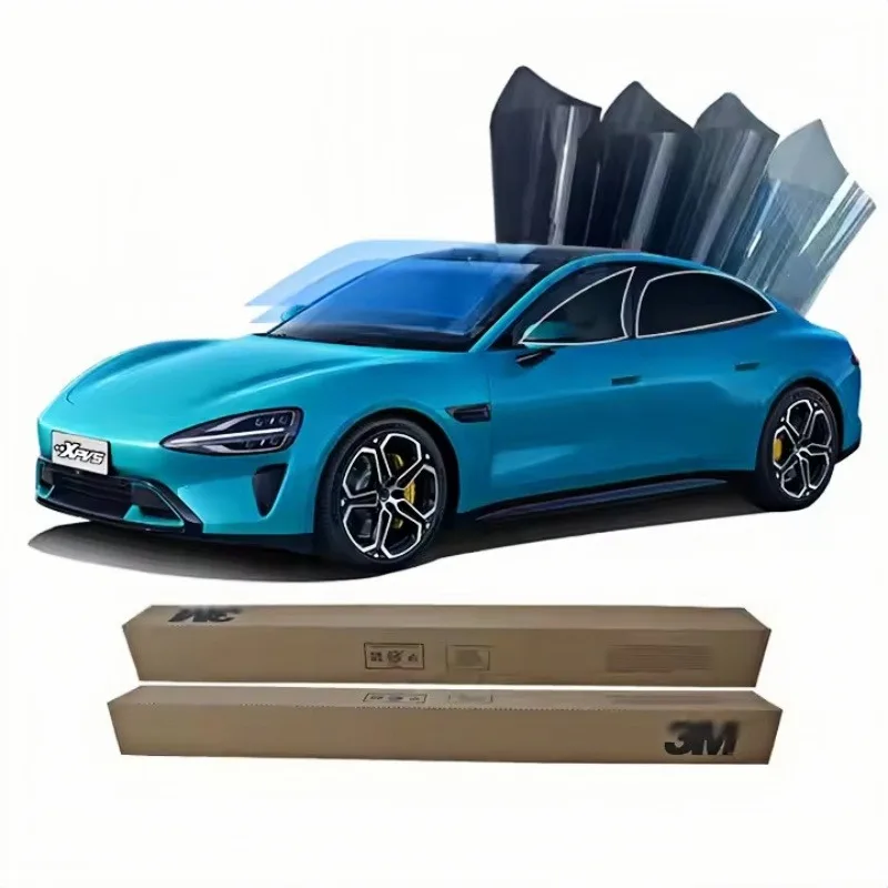 Фото 3M CR UV99% изоляционная тонировочная пленка для окон, нанокерамические оттенки, автомобильные оконные пленки HD, высококачественная автомобильная солнечная оконная пленка №3