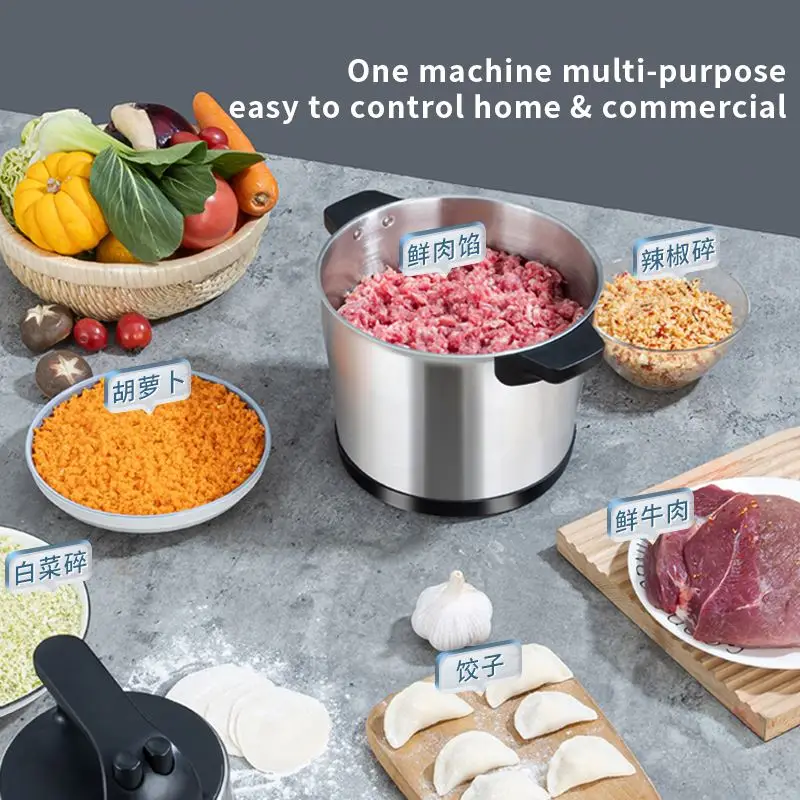 Фото Процессор измельчитель пюре Fufu Овощи и блендер Food Yam Machine Лук 3 1, слайсер Мясорубка/ №5