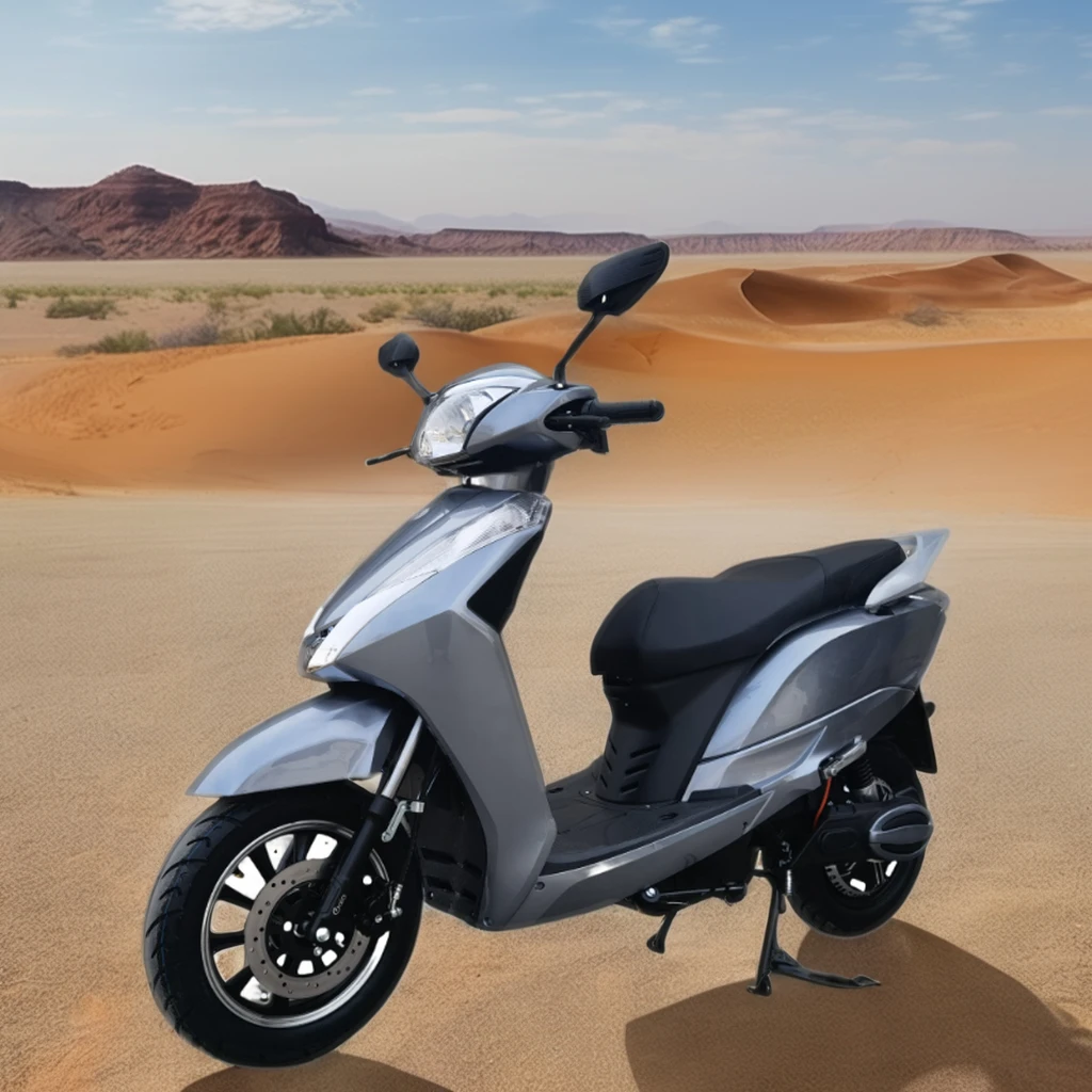 Фото Xili Скутер Внутренний двигатель Dua Roda Gaya Bebas Sepeda Off-Road 60 В Dewasasaj Jangkauan 120 км №5