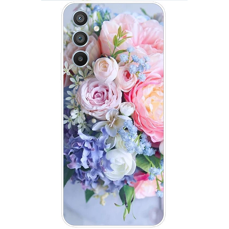 Фото Для Samsung A53 A52S чехлы с милым крутым сердцем Sampul Lukisan Kartun чехол Lembut Samsung Galaxy A 52 4G 5G A 52S 5G Funda №4