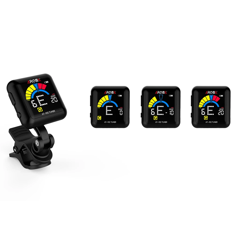 Фото Компактный цифровой тюнер с клипсой, USB-кабель для передачи данных, функция памяти прибора, перезаряжаемая гавайская гитара, цифровое оборудование №3