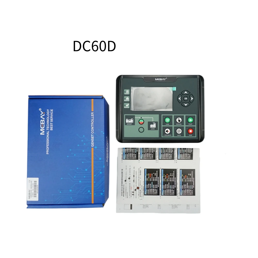 Модуль управления генераторной установкой Mebay DC60D с USB-подключением, часы реального времени