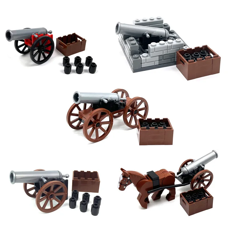 Артиллерия военное оружие сцена сборка мелкие частицы строительные блоки moc аксессуары