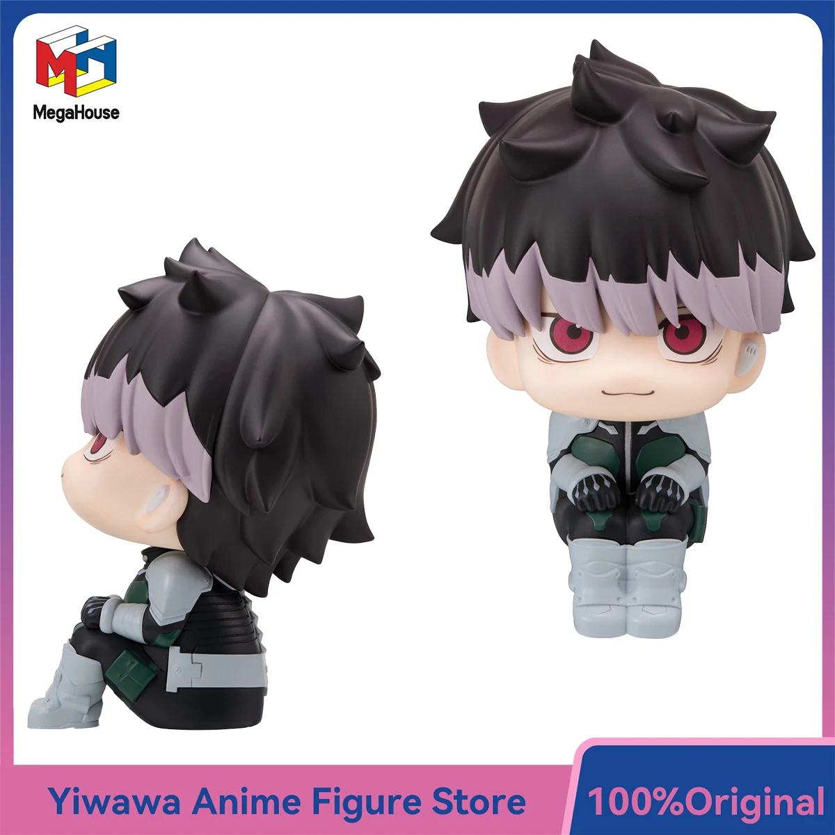 Оригинальный Megahouse Look Up Kaiju No. 8 Фигурки аниме Наруми поколения 11 см Kawaii украшения изысканные коллекционные игрушки новейшая кукла