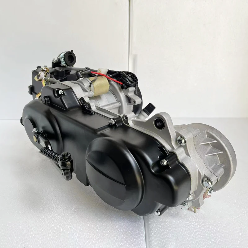 Фото Четырехтактный двигатель Gy6 50cc 1P39QMB Аксессуары для скутеров в стиле CVT с электрическим запуском №3