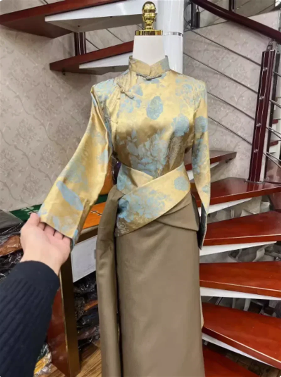 Новая тибетская удобная женская одежда Xizang