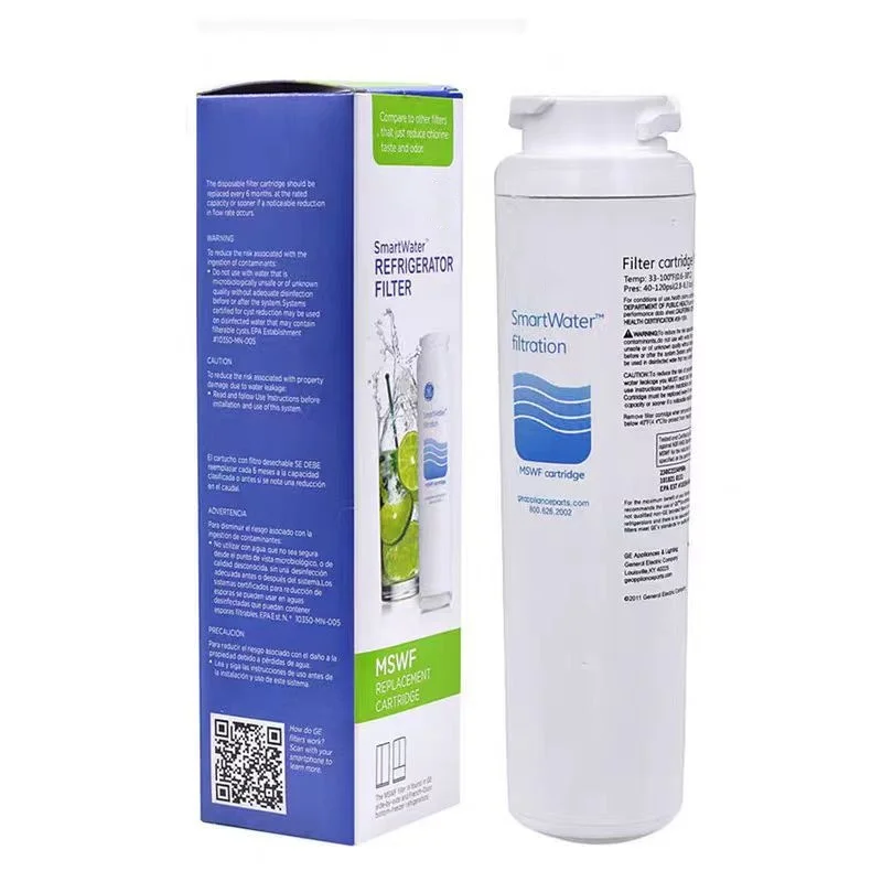 Фильтр для воды для холодильника MSWF, замена фильтра для MWFP GWF GWFA MWFA SmartWater Filter FMG-1 Kenmore 46-9991