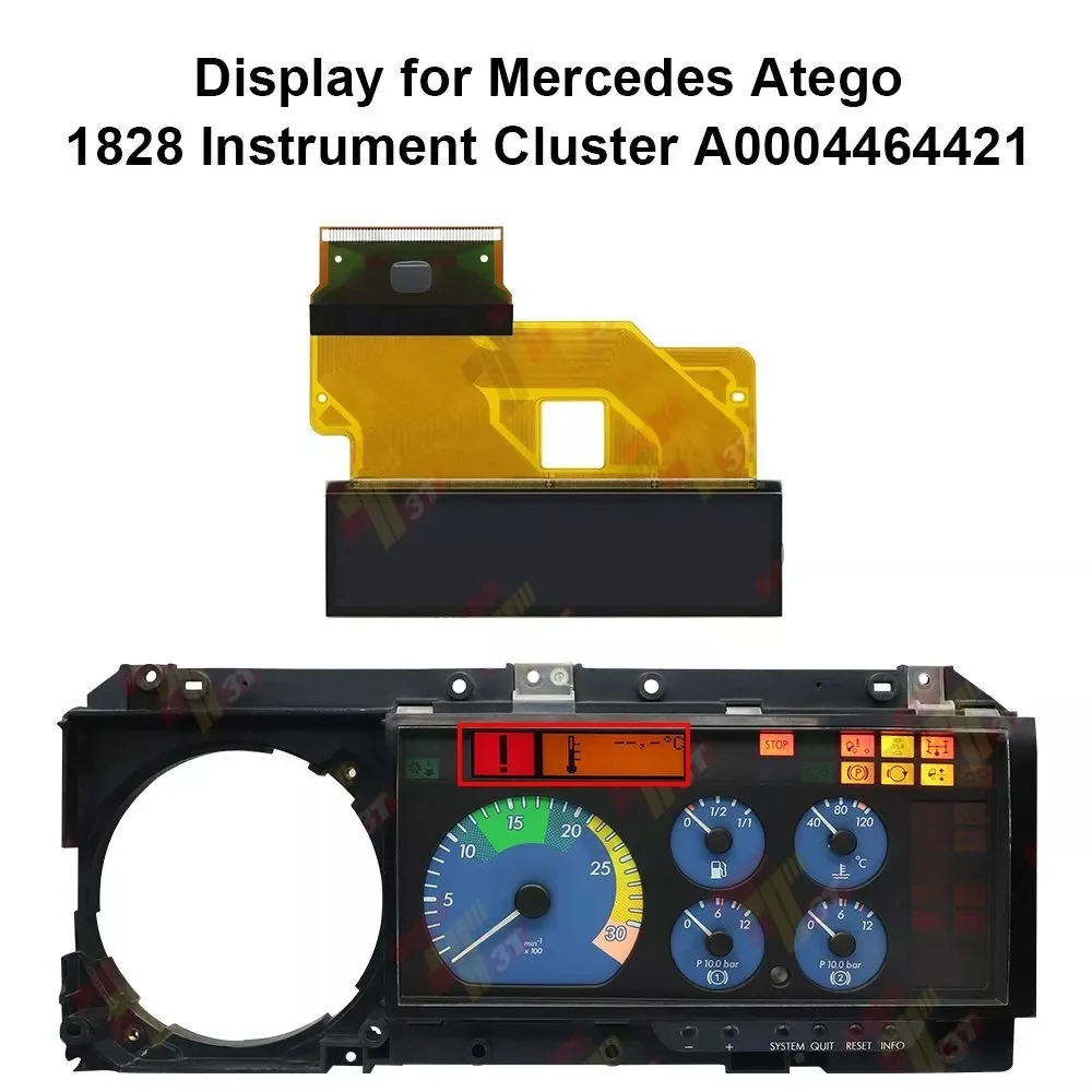 Фото ЖК-дисплей приборной панели для Mercedes-Benz Atego 1828, приборная панель A0004464421 №2