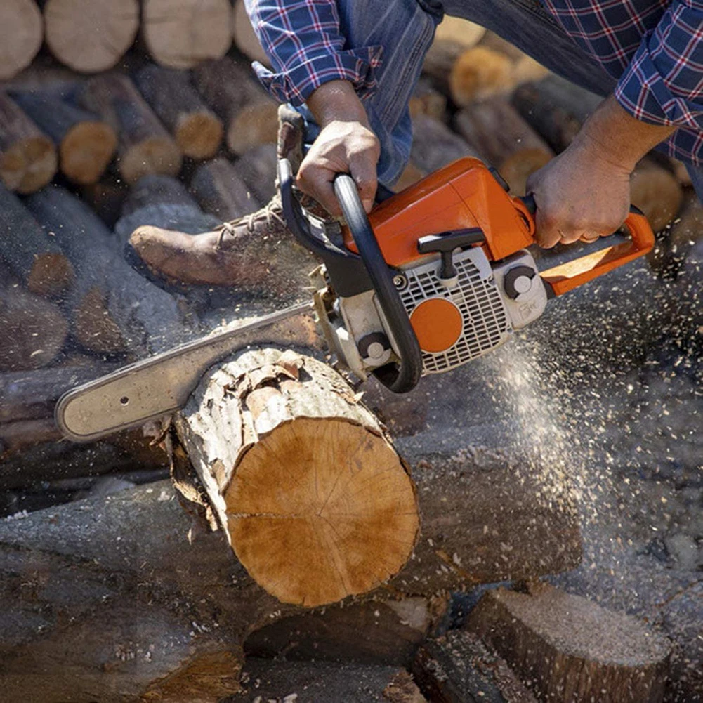 Фото Цепь для триммера Stihl Garden Home MS170 MS18 MS181 14 дюймов MS190 MS210 металлические запасные части 50DL аксессуары №3