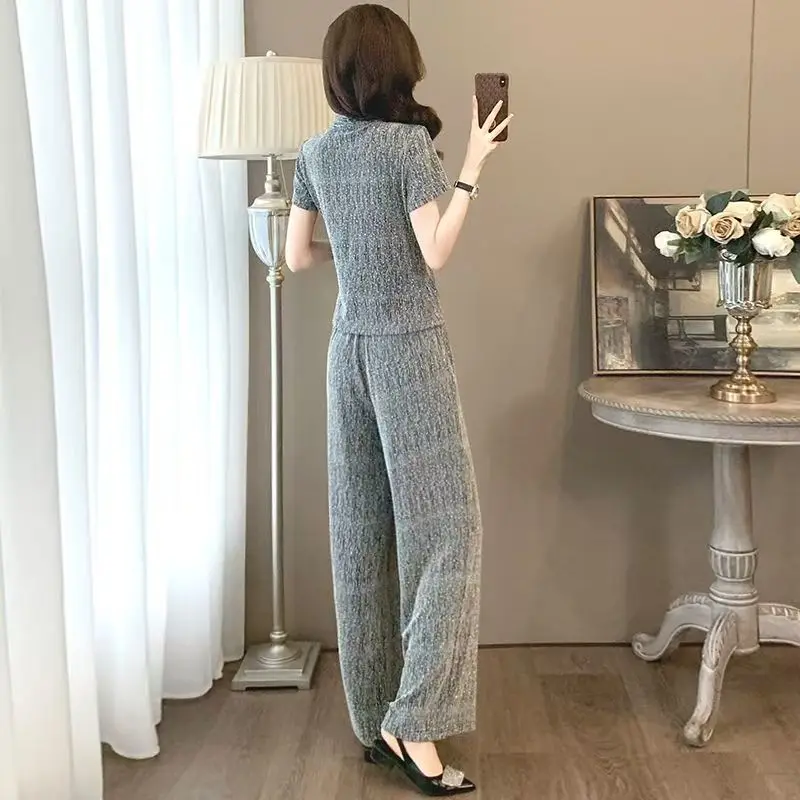 Широкие брюки женские с рукавом Y2k Уличная одежда Classy Co Ord Tailor Groups of Casual Элегантные комплекты брюк для женщин из 2 предметов (art.: 3920d02b730a1) - 3920d02b730a1