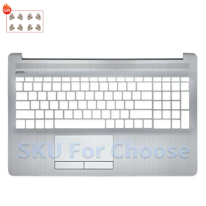 Фото Аксессуары для ноутбуков для 15-DA 15-DB 15T-DA 15T-DB TPN-C135 TPN-C136 250 G7 255 G7, сменный корпус, серебристый №4