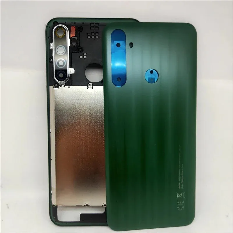 Чехол с полным корпусом для Oppo realme 6i rmx2040, средняя рамка, крышка аккумулятора, задняя крышка, задняя дверь с объективом камеры Телефоны и аксессуары