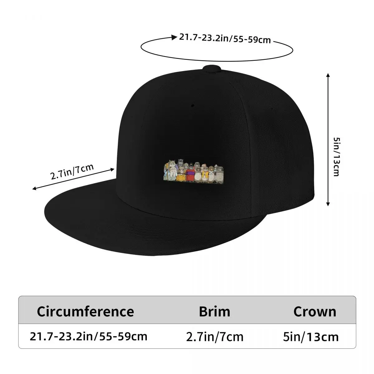 Фото Tenuki Tanuki Бейсболки Snapback Мужчины Женщины Шляпы CasualCap Уличная бейсболка Casquette №3