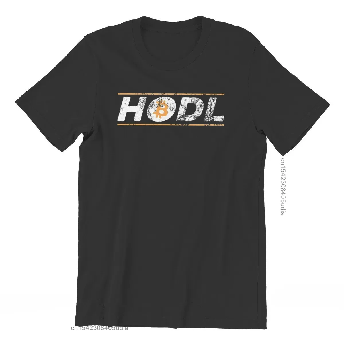 Винтажная Футболка Hodl Btc с рисунком биткоина, Высококачественная Классическая Летняя мужская уличная одежда с графическим рисунком, хлопковая Футболка в стиле Харадзюку