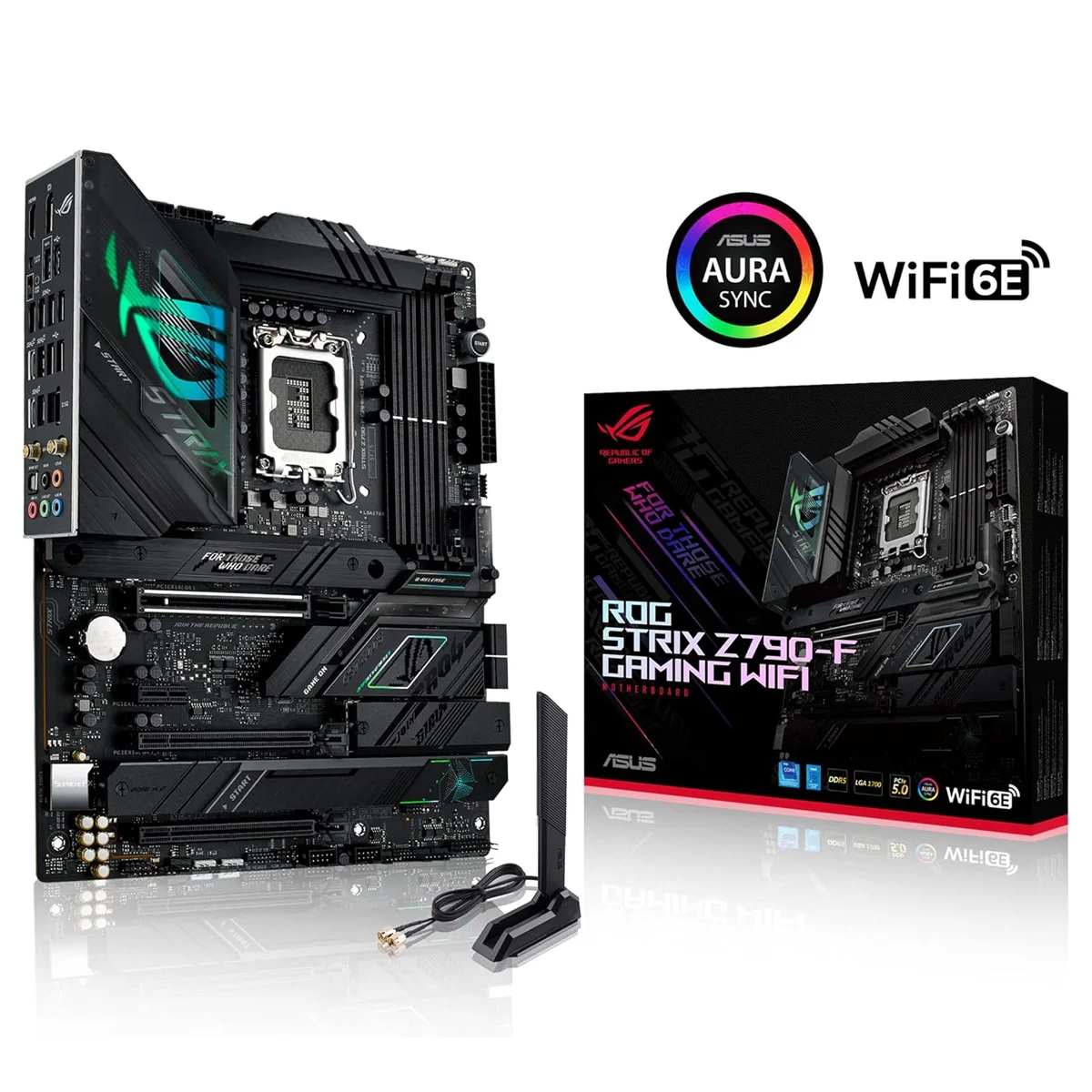 LGA1851 для ROG STRIX Z890-F GAMING WIFI Intel Z890 Материнская плата DDR5 AI Материнская плата Non-ECC Intel Core Ultra Processors