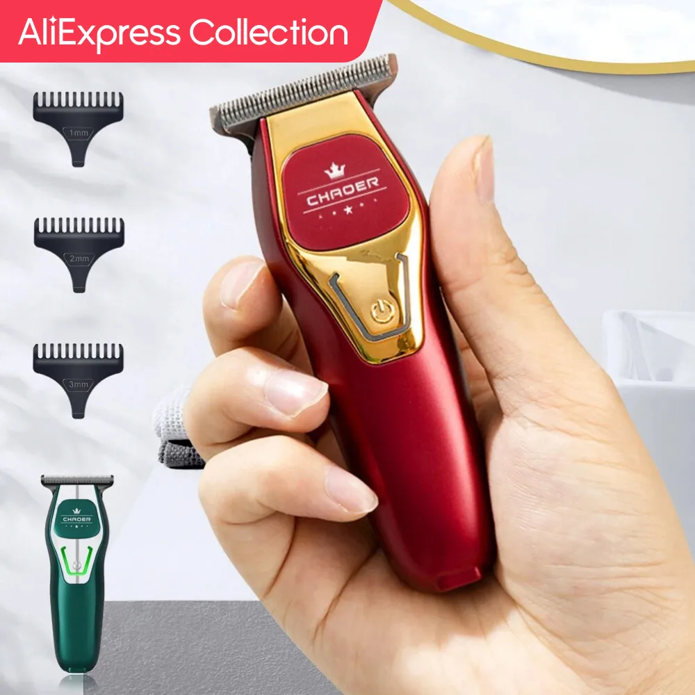 Подборка AliExpress Мини-Триммер для волос, портативная электрическая машинка для стрижки волос, перезаряжаемая маленькая машинка для стрижки волос, триммер для волос с лысой головой, Парикмахерская бритва