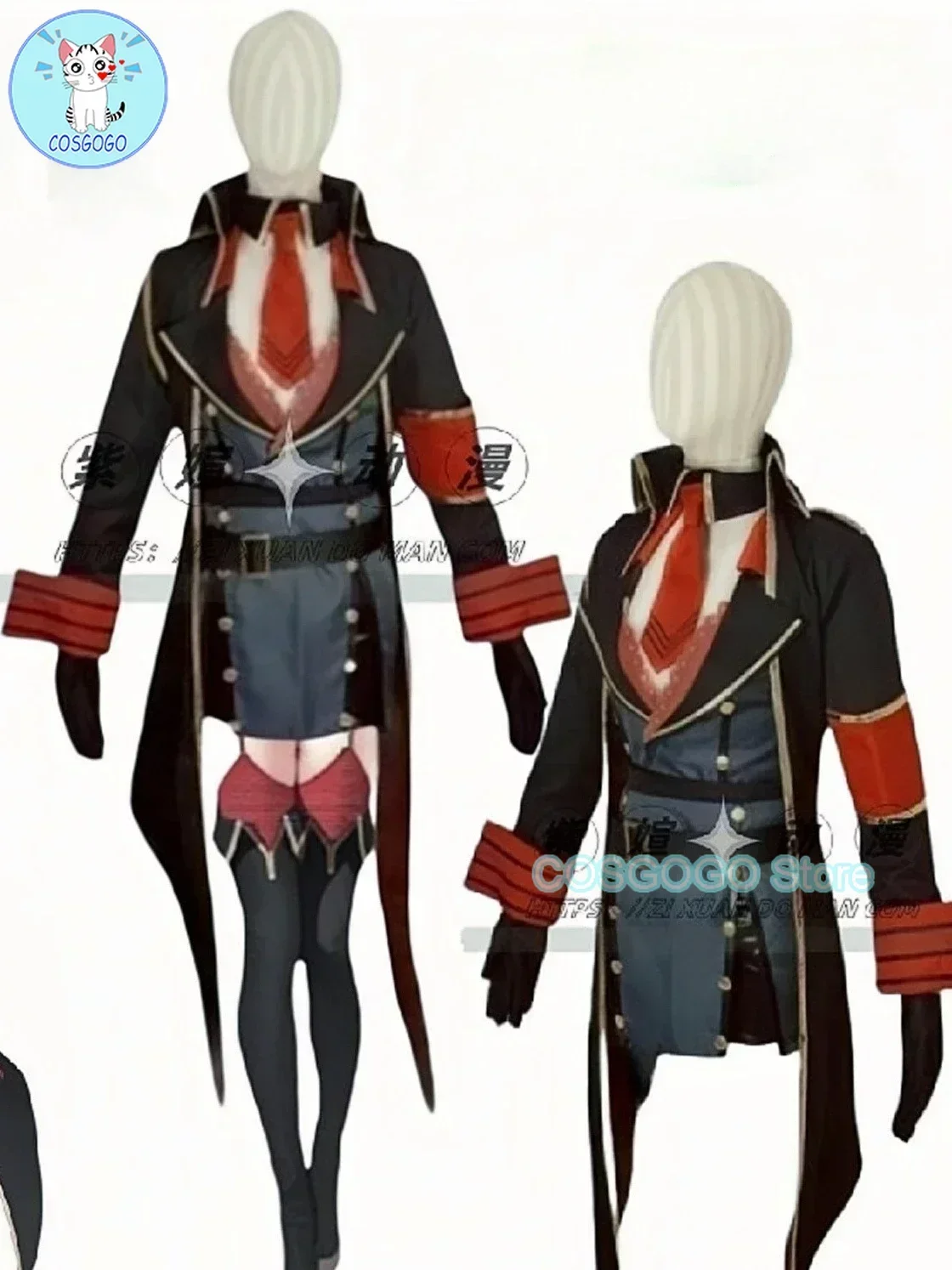 COSGOGO [по индивидуальному заказу] Game Blue Archive Satsuki Spicy Girl Set Косплей Костюм Хэллоуин наряды Женская аниме-юбка