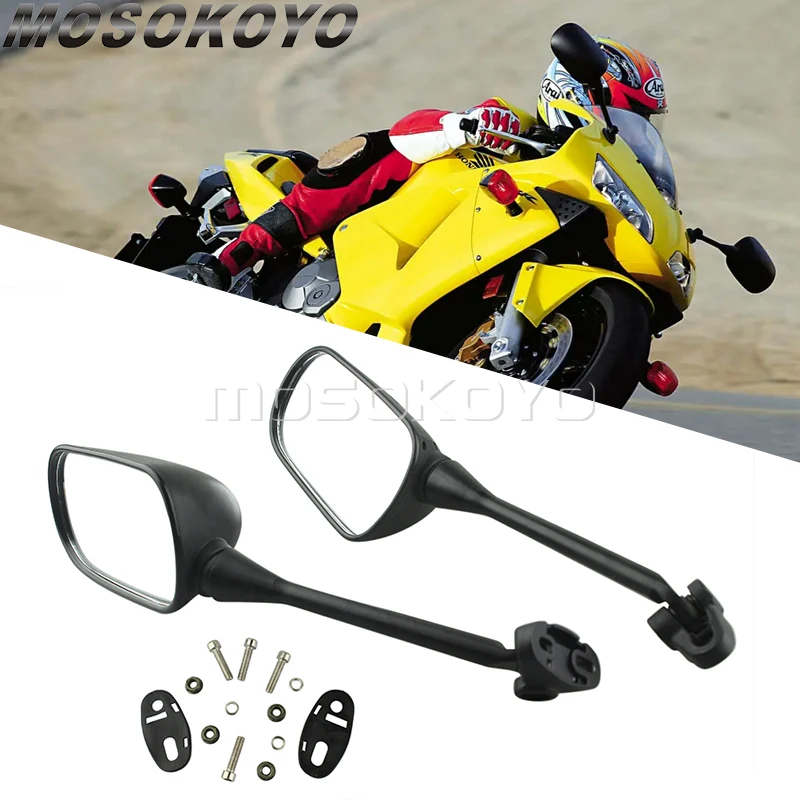 Боковые зеркала заднего вида для мотоцикла Honda RC51 RVT 1000R 2000-2006 CBR954RR 02-03 CBR600 F4/F4i CBR600RR 99-06 CBR, аксессуары