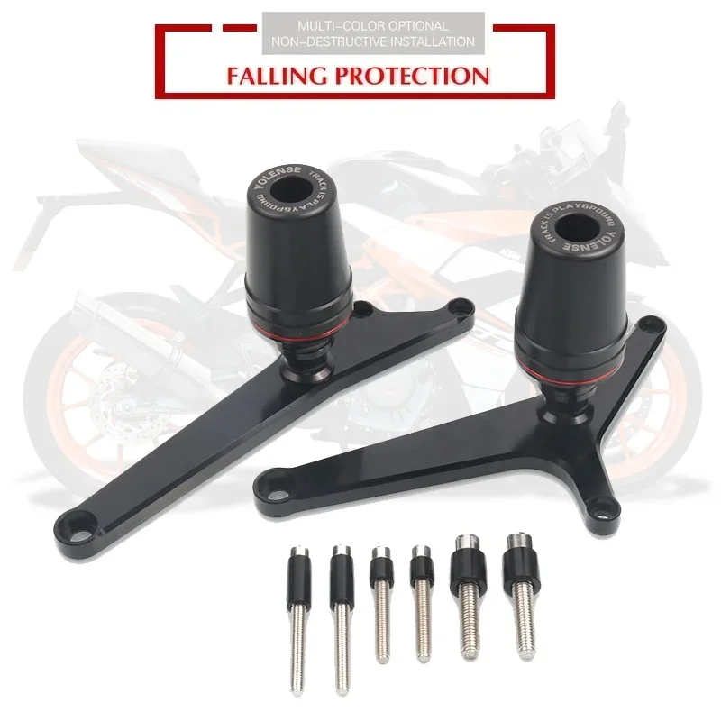 Для KTM RC390 RC 390 2016-2021 2017 2018 2019 2020 мотоциклетная защитная рамка, слайдер, обтекатель, защита от столкновений