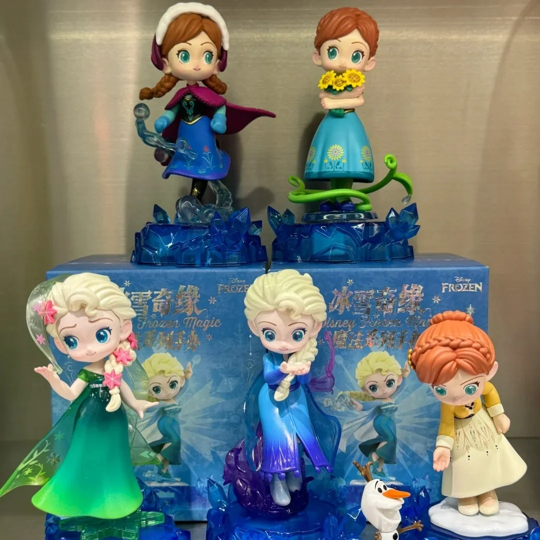 Disney Frozen Magic Series слепая коробка ручной работы модная игровая кукла женский подарок на день рождения настольное украшение, изысканная атмосфера ха