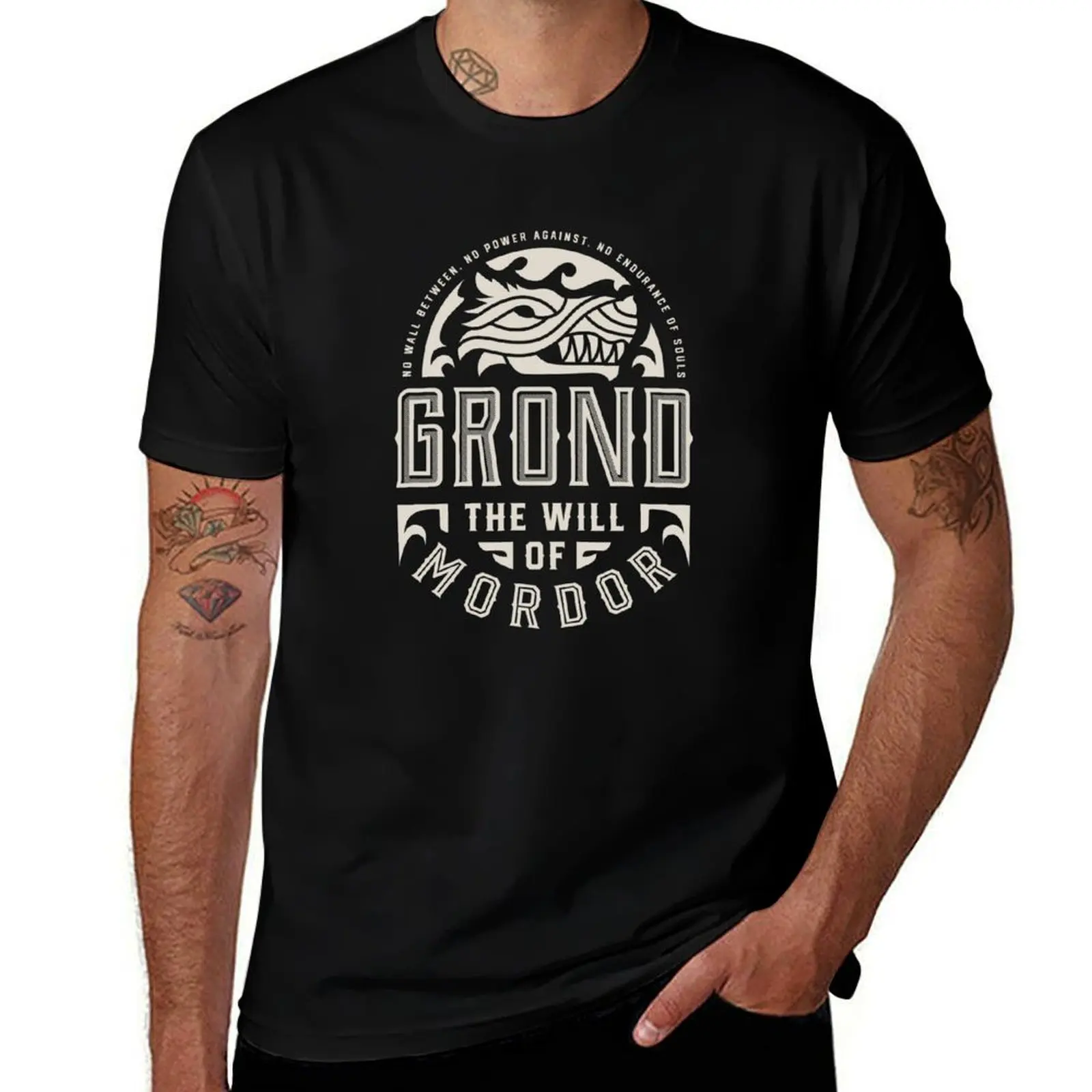 Футболка Grond, хлопковые футболки, мужская футболка высокого качества, футболка