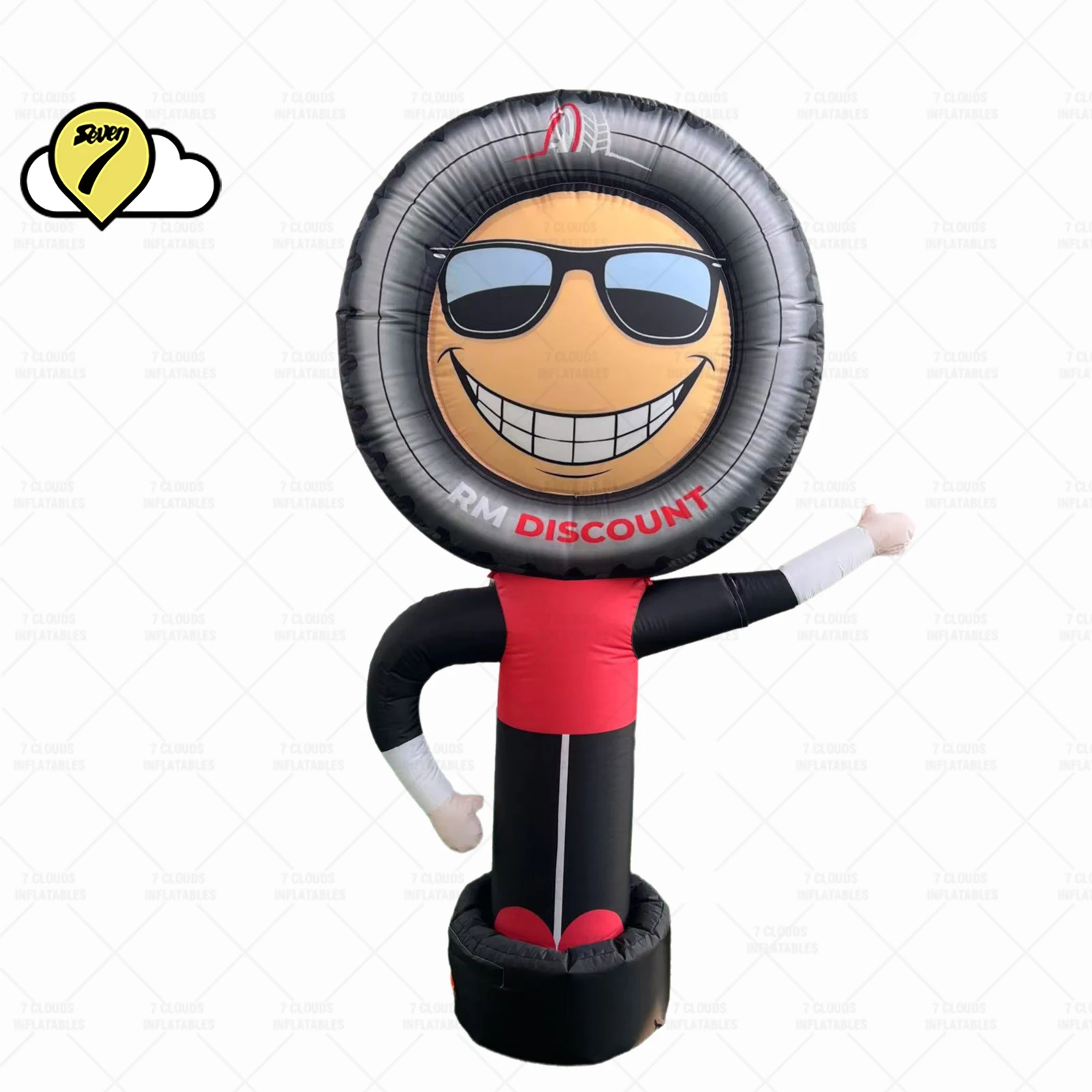 3 м надувная мойка автомобильных шин TubeMan Air Dancer, волнистый рычаг, рекламный декор для авторемонта, магазин, мойка, центр обслуживания автомобиля