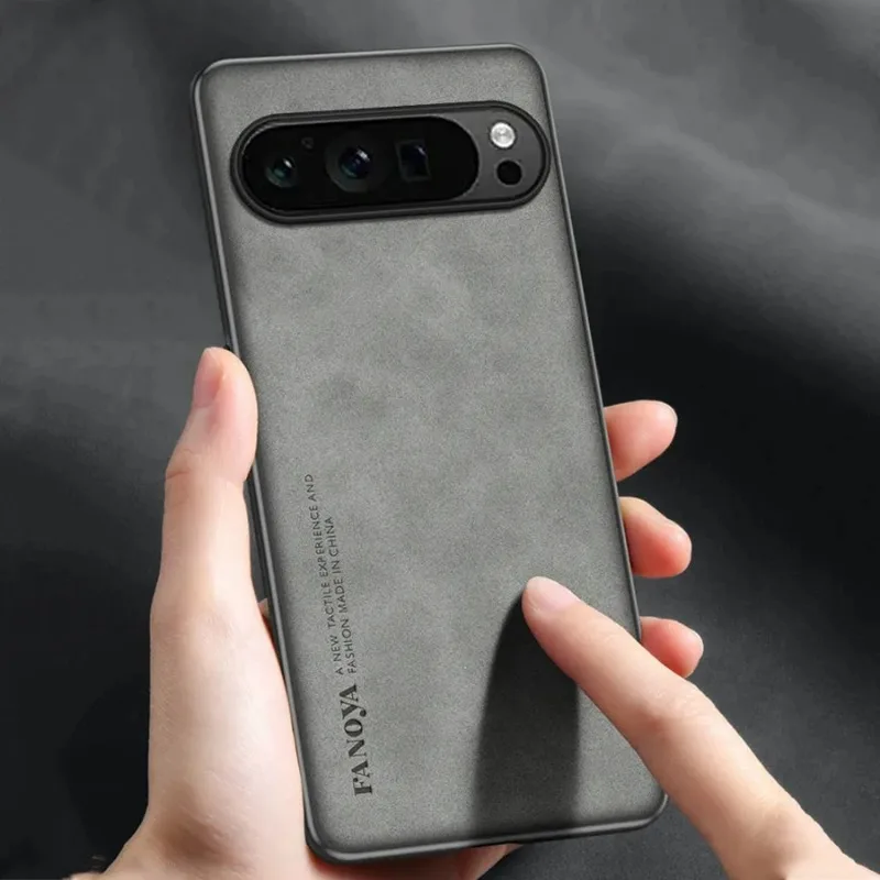 Роскошный кожаный жесткий чехол Skinsheep для Pixel 10 Pro XL для камеры Google Pixel 10pro Pixel 10, защитный противоударный силиконовый бампер