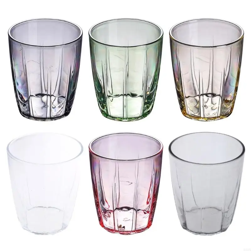 896a Shatterprenper Water Tumblers Акриловые бокалы для вечеринки для винного бара стаканы винными бокалами